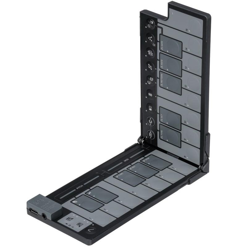 KORG nanoKEY Fold MIDI キーボード コントローラー BK KORG（コルグ） KORG NANOKEY FOLD BK(ブラック)(折り畳み型コンパクト