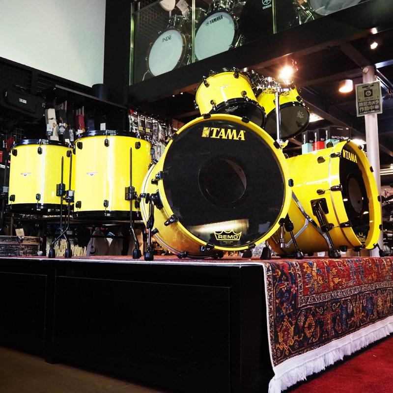 TAMA 【LIMITED EDITION】Lars Ulrich 40th Anniversary Signature Drum Kit-Exclusive Yellow Finish-[LU62GBS] | TAMA