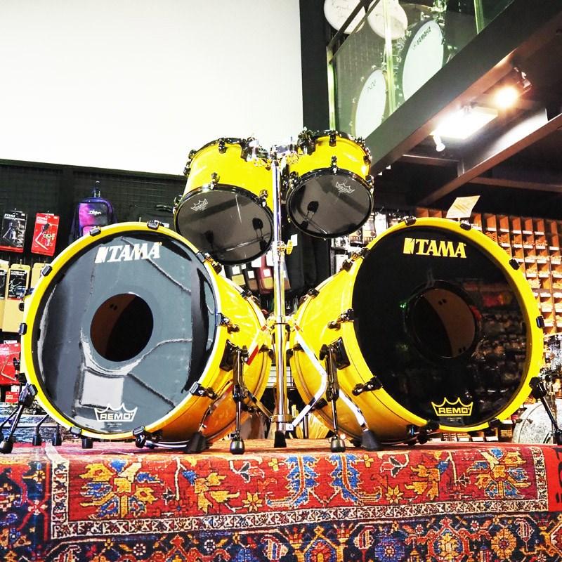 TAMA 【LIMITED EDITION】Lars Ulrich 40th Anniversary Signature Drum Kit-Exclusive Yellow Finish-[LU62GBS] | TAMA | 01