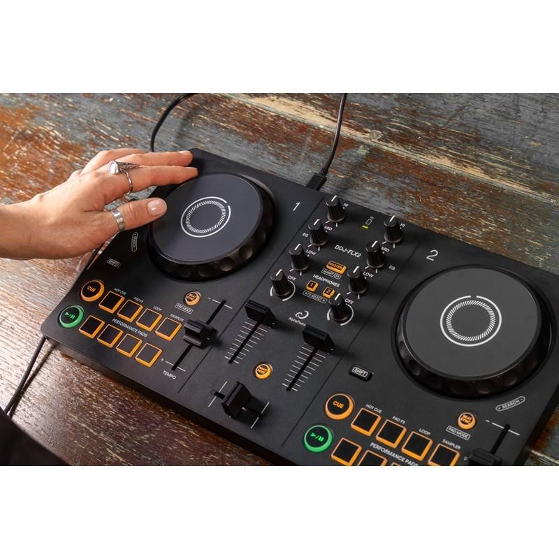 DDJ-FLX2 DJコントローラー パーフェクトガイド書籍付き AlphaTheta DDJ-FLX2 + rekordboxパーフェクトガイドSET 【APPLE MUSIC