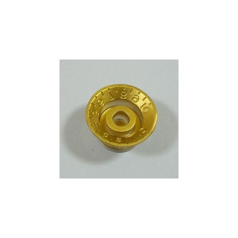 Montreux Selected Parts/Inch Reflector Knob Tone Gold (S top)[8246