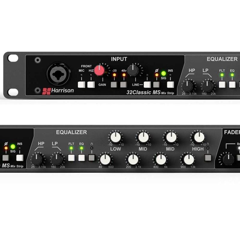 Harrison Audio 32classic MS(モノラル チャンネルストリップ)(マイクプリアンプ，４バンドパラメトリックEQ)(ハリソンオーディオ)_3