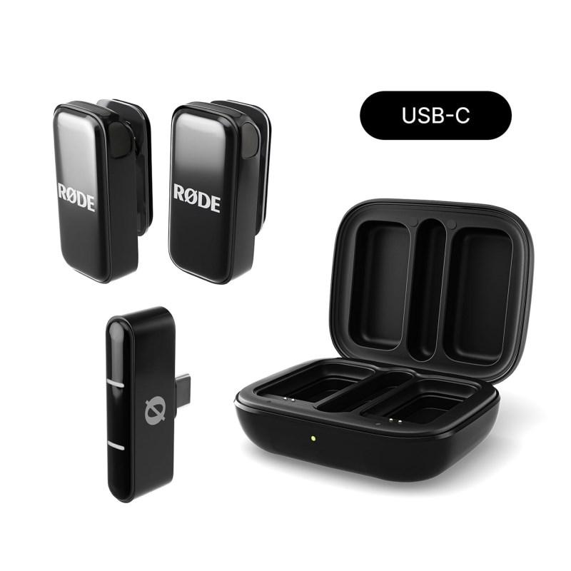 RODE MICROPHONES WIMICROC ワイヤレス マイクロ USB-C ブラック 安心
