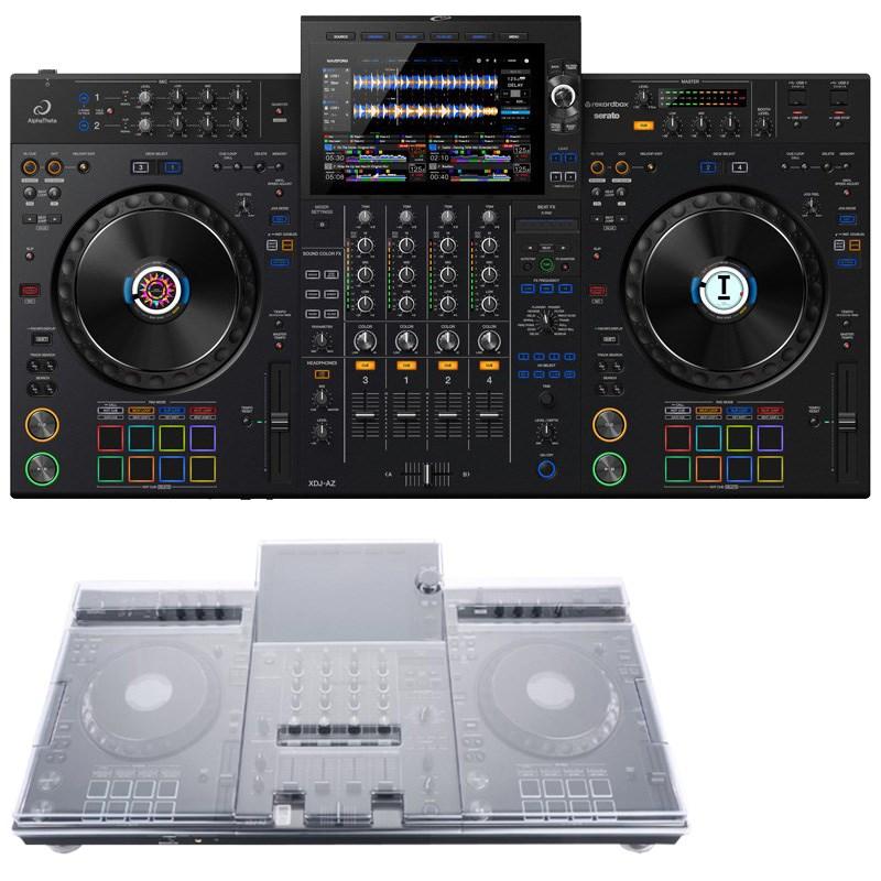 超美品‼️XDJ-AZ (本体)+ HDJ-F10＋本体保護カバーSET AlphaTheta XDJ-AZ + DECKSAVER 本体保護カバーSET 【Apple