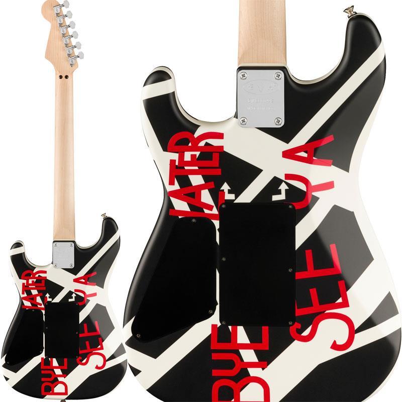 EVH Striped Series Circles (White and Black/Maple) : 渋谷イケベ