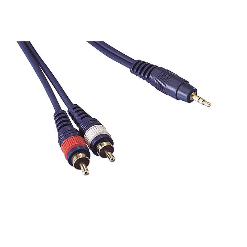 TRUE DYNA TD-30SMRC (3m)(ステレオミニ-RCA×2 変換ケーブル)(トゥルー