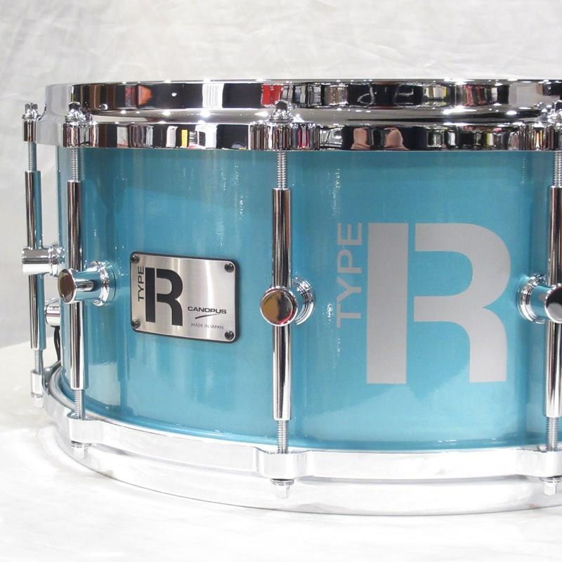 CANOPUS MTR-1465DH [Type-R BULLET Snare Drum 14''×6.5'' - Turquoise Metallic Lacquer]【店頭展示特価品】の画像