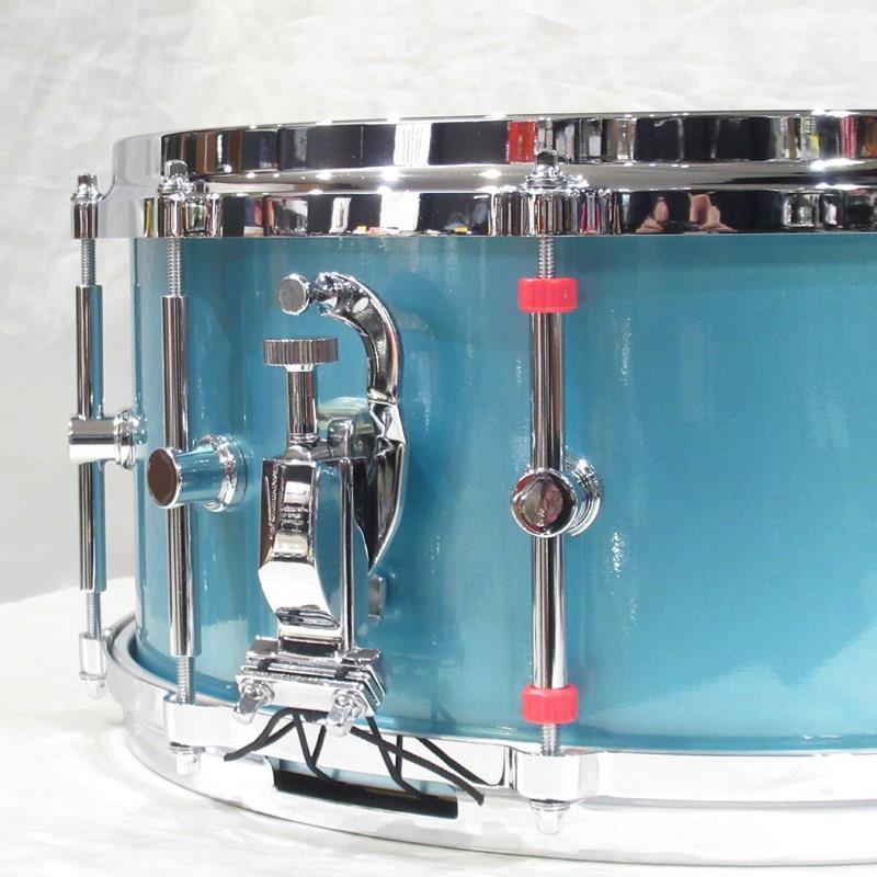 CANOPUS MTR-1465DH [Type-R BULLET Snare Drum 14''×6.5'' - Turquoise Metallic Lacquer]【店頭展示特価品】の画像