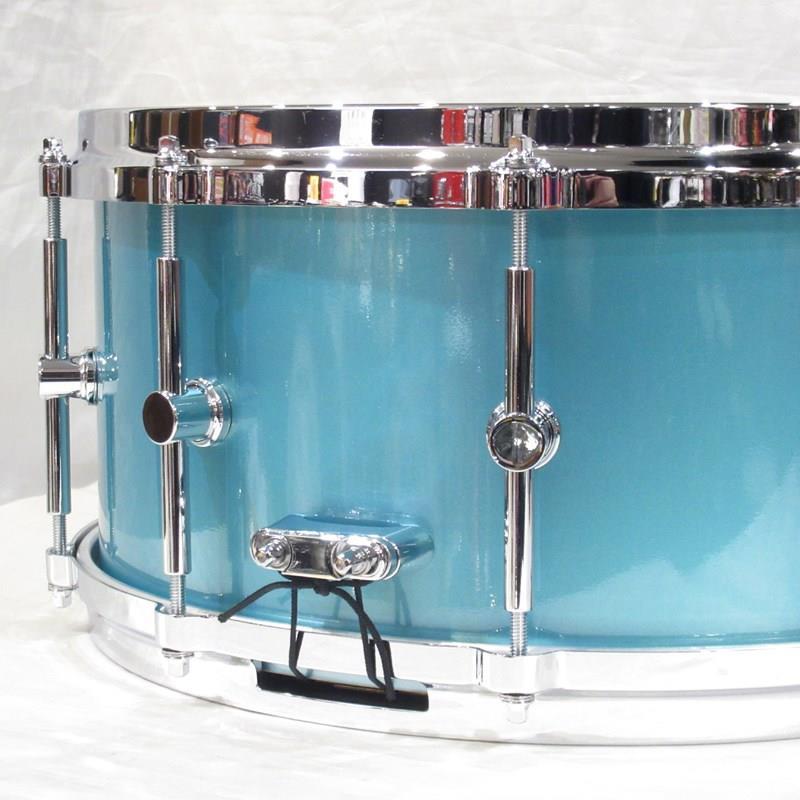 CANOPUS MTR-1465DH [Type-R BULLET Snare Drum 14''×6.5'' - Turquoise Metallic Lacquer]【店頭展示特価品】の画像