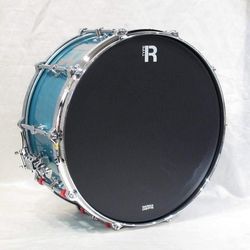 CANOPUS MTR-1465DH [Type-R BULLET Snare Drum 14''×6.5'' - Turquoise Metallic Lacquer]【店頭展示特価品】の画像