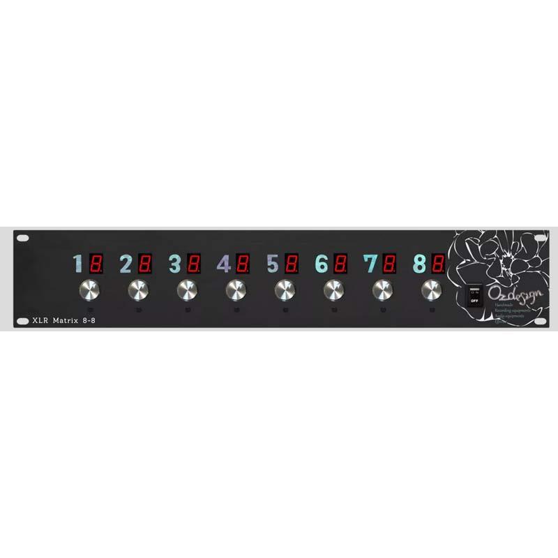 Ozdesign パッチベイ oz design 【受注生産品:2~3週間程度】 XLR Matrix 8-8 Black (オズ