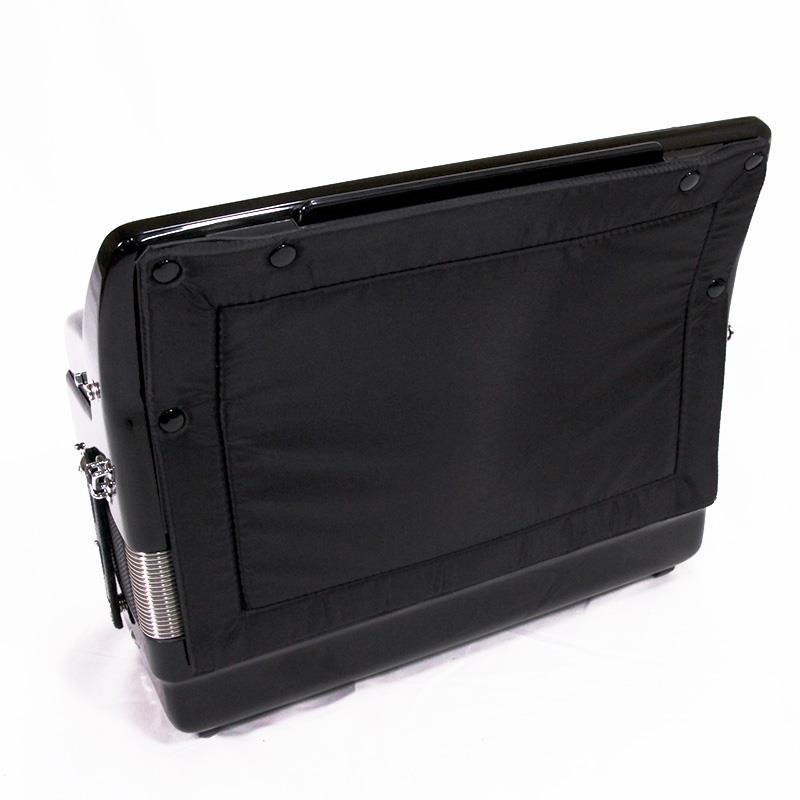 BUGARI (ボタンアコキャンペーン対象・対面レッスン6ヶ月分付) 440CH BK  H.M.M.L  ブガリ 大型 ボタン式 クロマチックアコーディオン Italy ...の画像