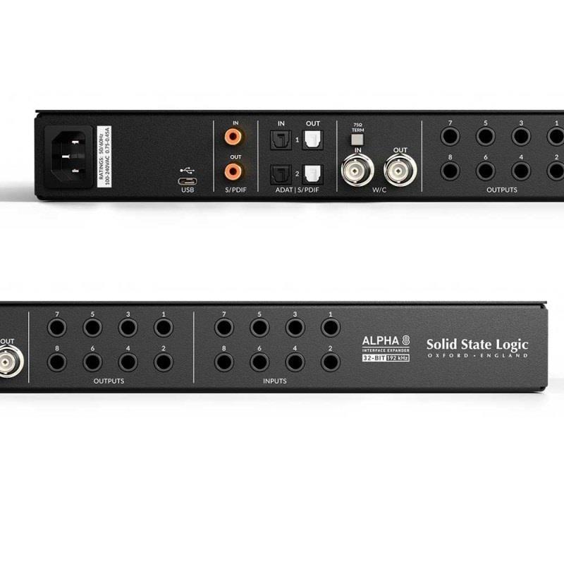 SSL(Solid State Logic) Alpha8 + OYAIDE製高品質USBケーブルセット(Type C to C 1.0m)(オーディオインターフェイス エキスパンダー)(エスエ..._5