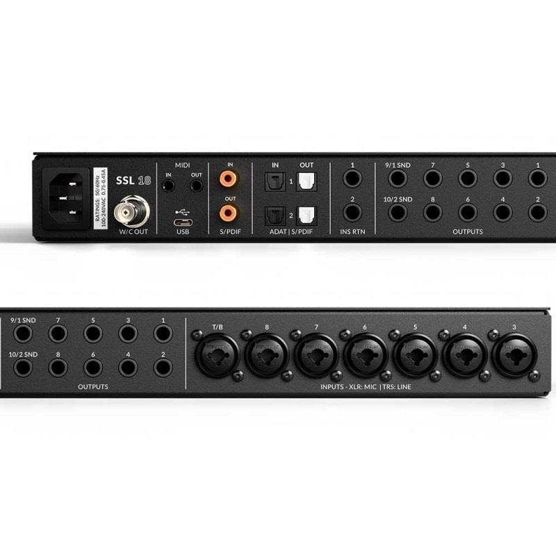 SSL(Solid State Logic) SSL18 + OYAIDE製高品質USBケーブルセット(Type C to C 1.0m)(26in28out USB オーディオインターフェイス)(SSL 18)(...の画像