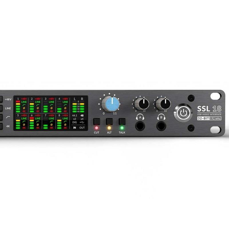 SSL(Solid State Logic) SSL18 + OYAIDE製高品質USBケーブルセット(Type C to C 1.0m)(26in28out USB オーディオインターフェイス)(SSL 18)(...の画像