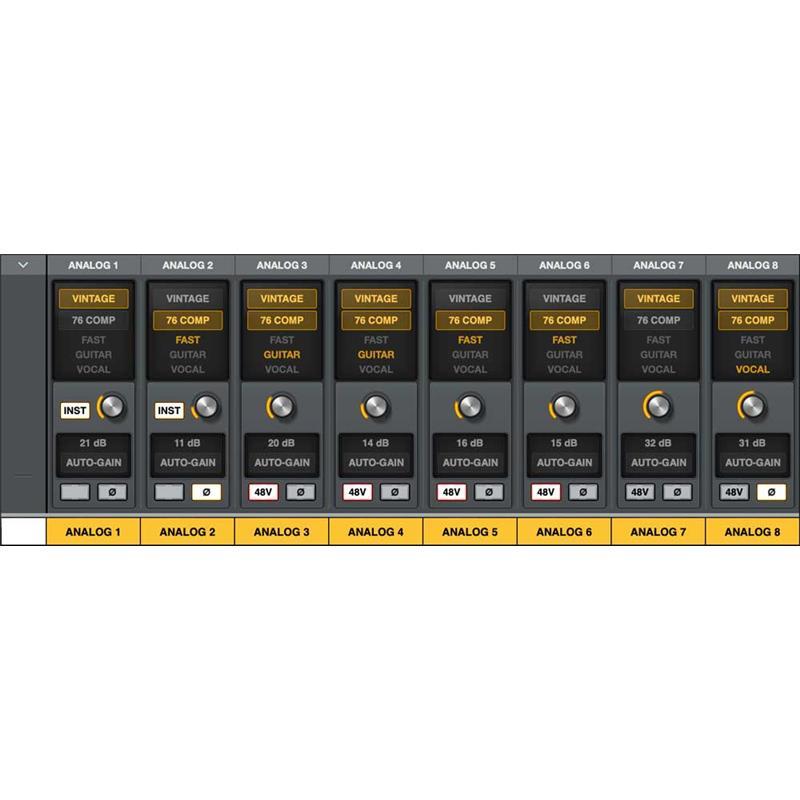 Universal Audio Volt 876 USB Audio Interface(32bit interger/192kHz・iOS対応USB-Cオーディオインターフェイス)(8chマイクプリアンプ搭載)...の画像