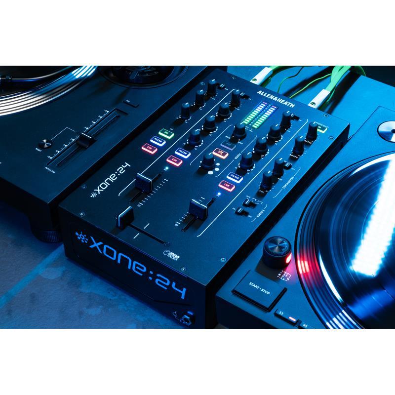 ALLEN&HEATH Xone:24 (2+1 コンパクトDJミキサー) ALLEN&HEATH Xone:24 (2+1 コンパクトDJミキサー)(アレンアンドヒース