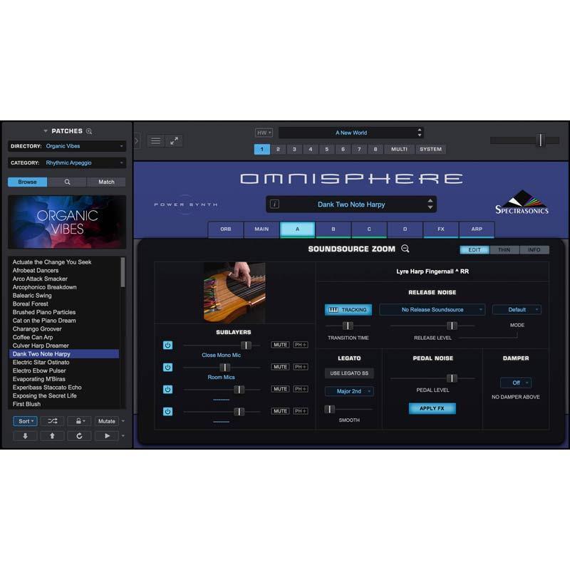 3/27 LIVE分専用ページ♡ スフィア SPECTRASONICS Omnisphere 3 Upgrade (オムニスフィア)(スペクトラ