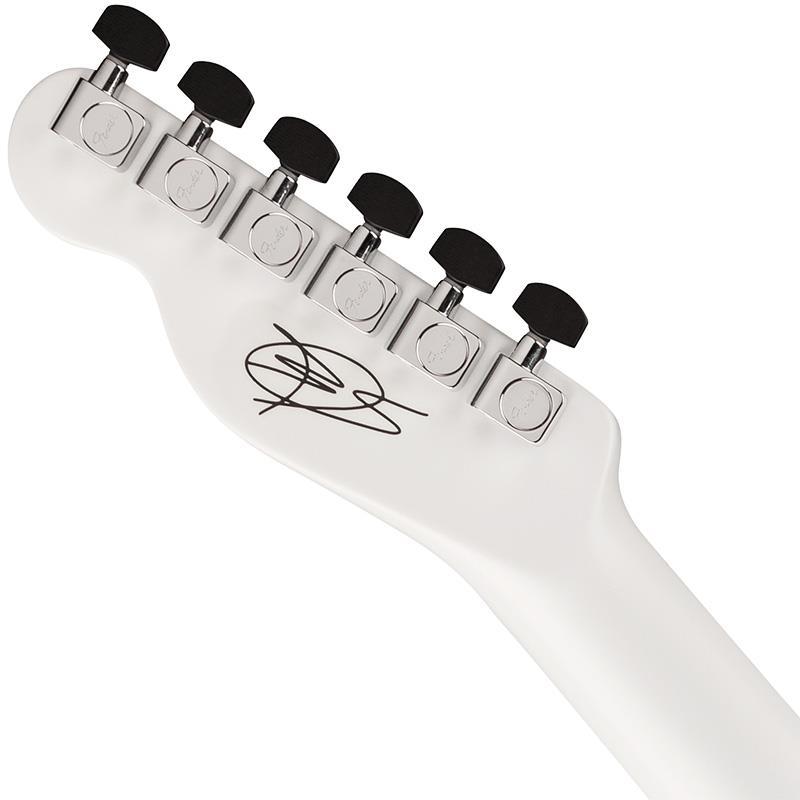 Fender Acoustics Limited Edition FINNEAS American Acoustasonic Telecaster (Satin Arctic White/Ebony)の画像