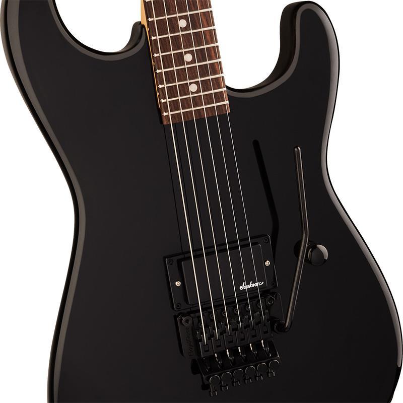 Jackson Pro Origins 1985 San Dimas SD1A H FR (Gloss Black/Rosewood)の画像