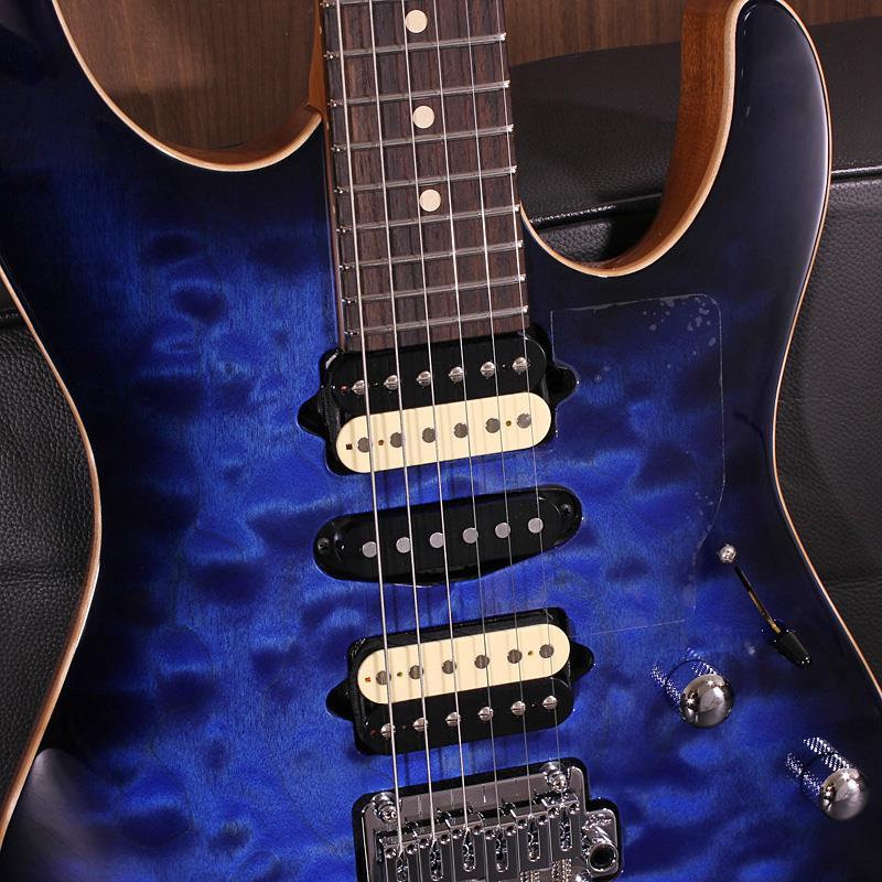 Suhr Guitars Modern Quilt Maple Top Trans Whale Blue Burst SN