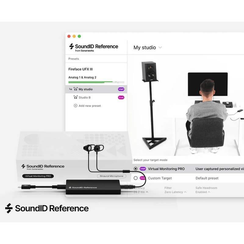 Sonarworks SoundID Reference Virtual Monitoring PRO with Binaural
