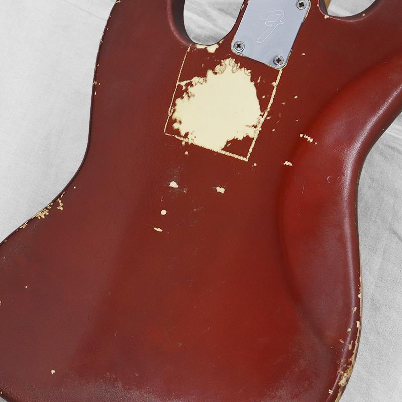 Fender USA VINTAGE Jazz Bass '69 Matching Head CandyAppleRed/R_3