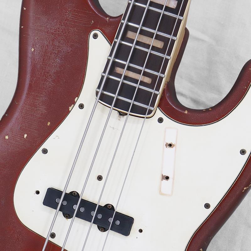 Fender USA VINTAGE Jazz Bass '69 Matching Head CandyAppleRed/R_4