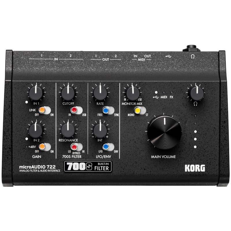 ミ*ナ様 ☆intercord japan RADIO SAMPLER☆ KORG microAUDIO 722 ANALOGUE FILTER & AUDIO INTERFACE (オーディオ