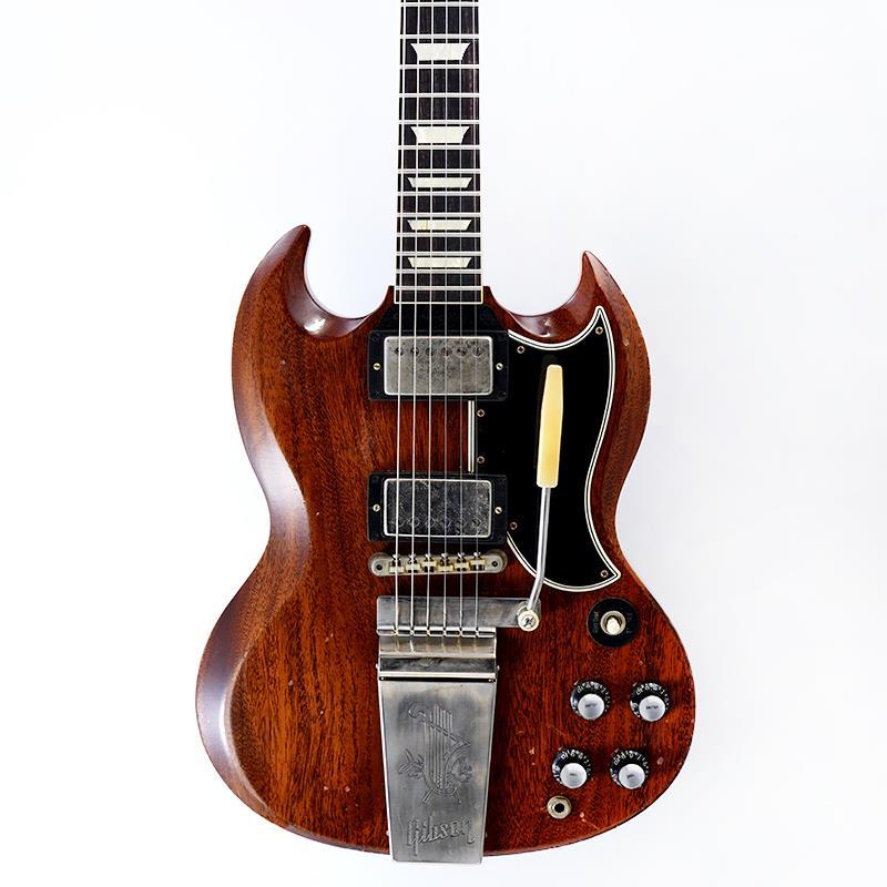 Gibson 【IKEBE× Golden Week】Murphy Lab 1964 SG Standard Reissue with Maestro Vibrola Heavy Aged Faded Cherry SN.5042841_10