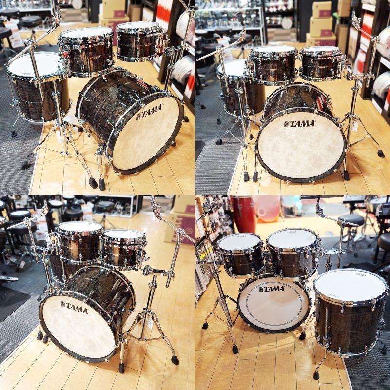 TAMA TAMA STAR Maple 4pc Set [22BD，10TT，12TT，16FT/Tom Cymbal
