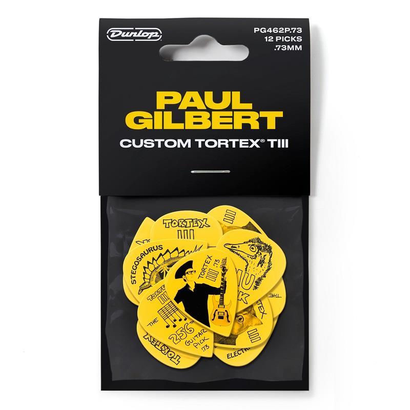 ポール・ギルバート×12枚セット Jim Dunlop（ジムダンロップ） Dunlop PG462P PAUL GILBERT CUSTOM