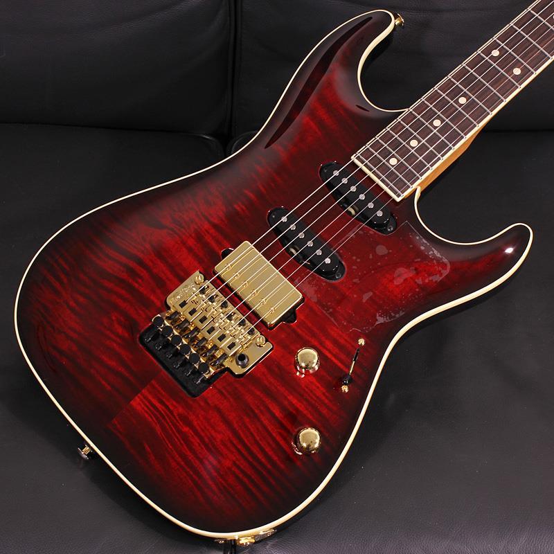 Suhr Guitars Standard Carve Top Flame Maple Top Chili Pepper Red Burst w/Ivoroid Binding SN. 82872_2