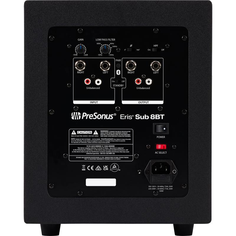 PreSonus Eris Sub 8BT (プレソナス)(モニタースピーカー)(サブウーファー)_2