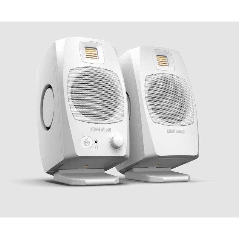ADAM D3V White (ペア) 【PASSGO BLUEスピーカーケーブルセット(TRS