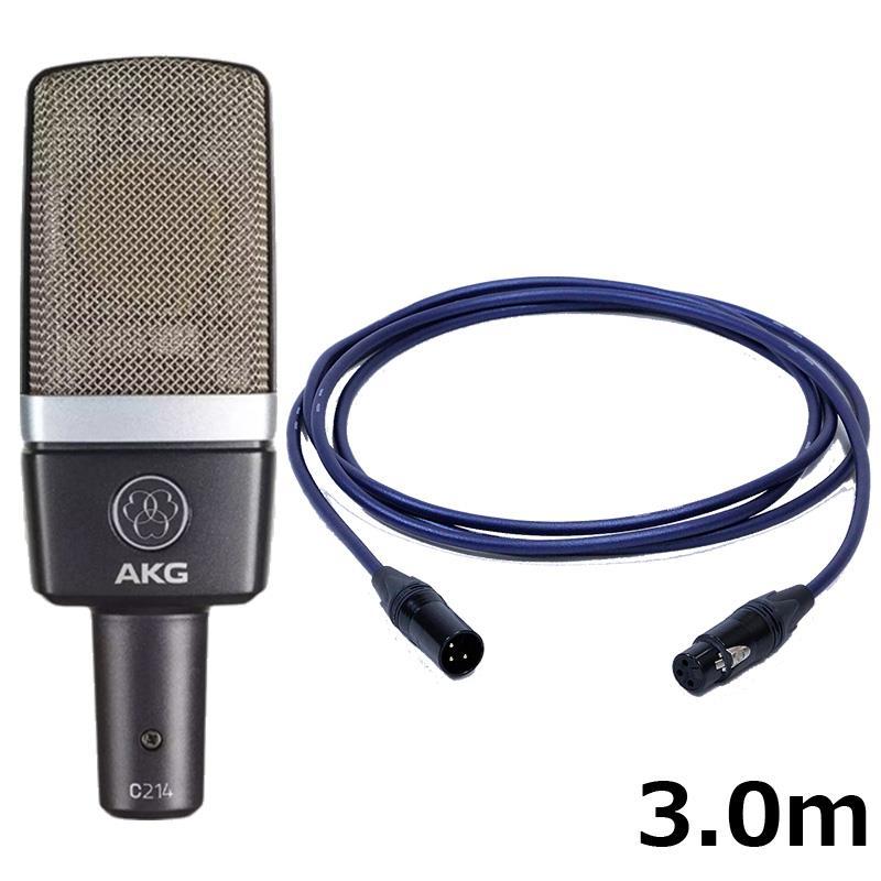 AKG C214 コンデンサーマイク 正規品 動作確認済み AKG C214 マイク 【公式通販】