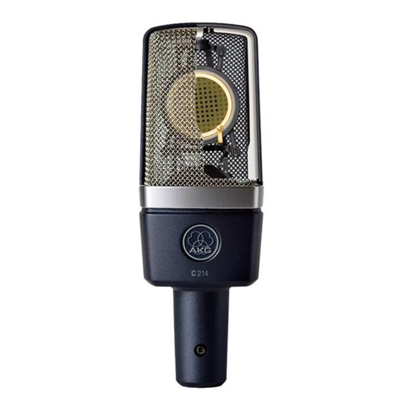 AKG C214 コンデンサーマイク　XLRケーブル　セット AKG AKG C214-Y4 【PASSGO BLUEマイクケーブルセット(XLR-XLR)3.0m