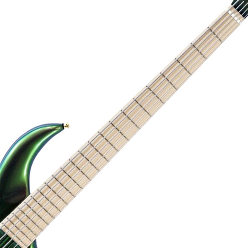 F-bass BN5 Alder body (Purple \u0026 Green [Urban Ivy] SuperShift Pearl Gloss with Gold Hardware)_5