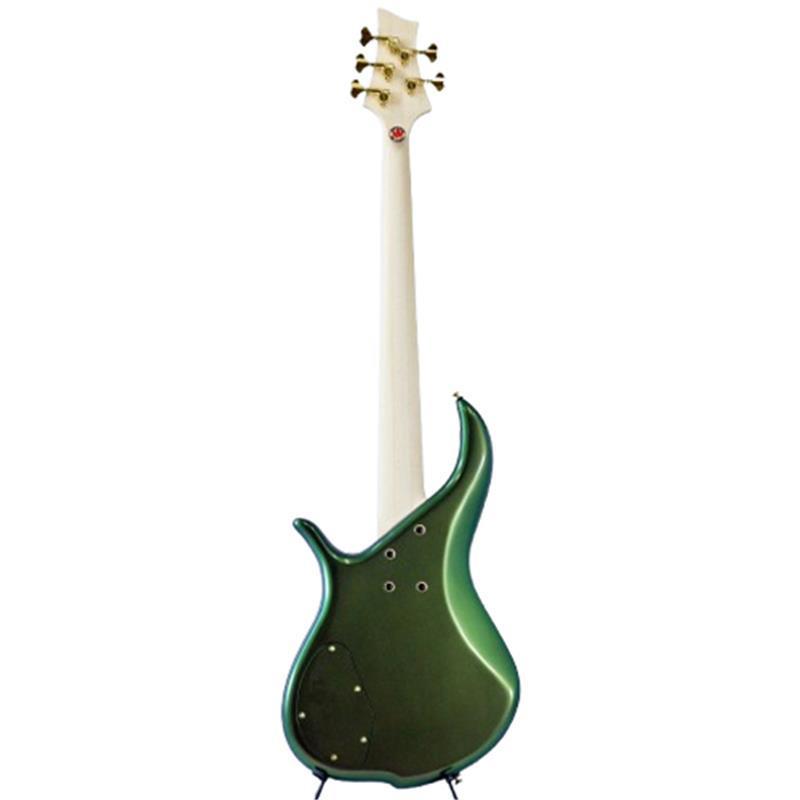 F-bass BN5 Alder body (Purple \u0026 Green [Urban Ivy] SuperShift Pearl Gloss with Gold Hardware)_8
