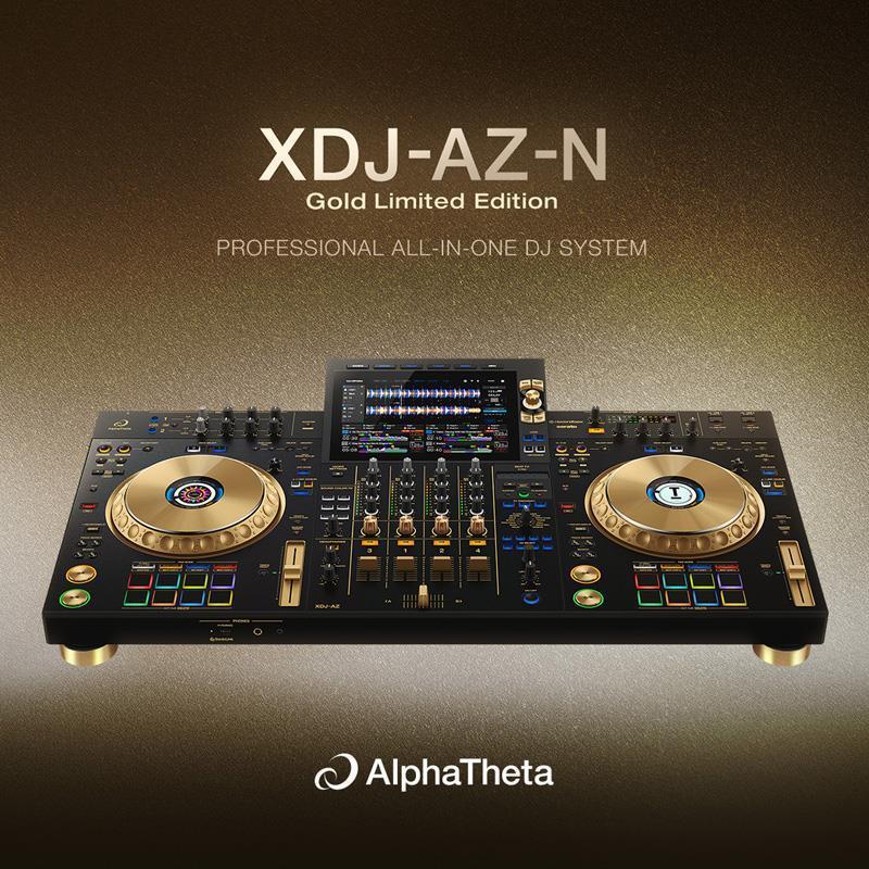 AlphaTheta XDJ-AZ-N【台数限定 GOLD Edition】【オールインワンDJ