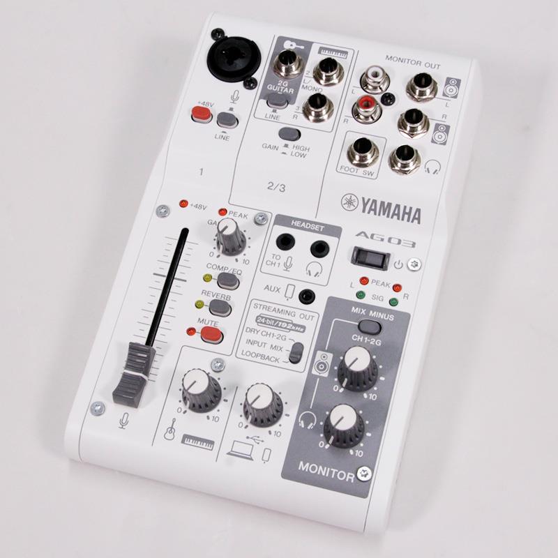 配信セット】Yamaha AG03 MK2 オーディオインターフェイス YAMAHA AG03