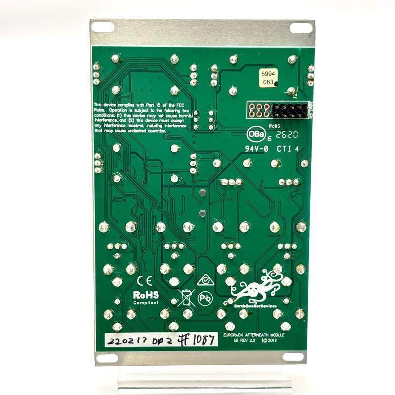 EarthQuaker Devices Afterneath Eurorack Module Retrospective 押さえる色合い ［1点のみ店卸し資産有］