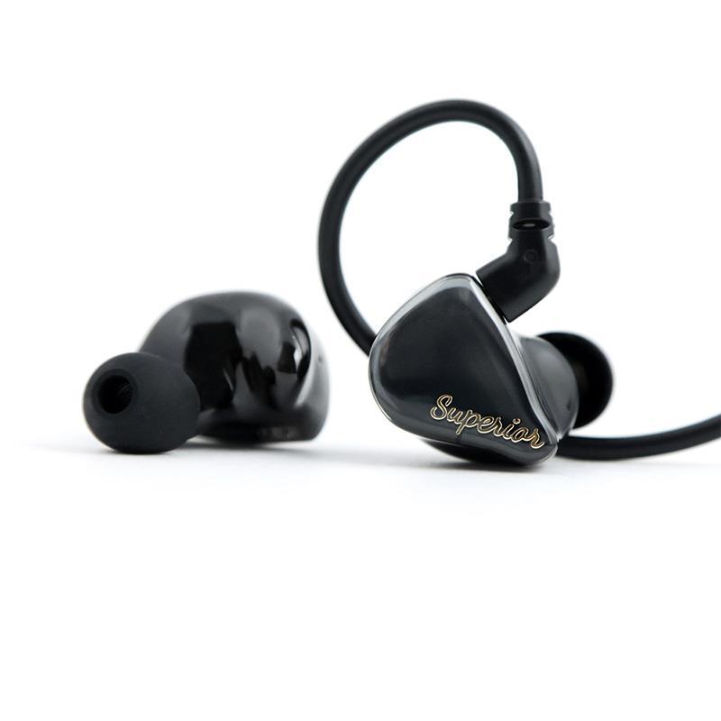 qdc SUPERIOR 有線イヤホン qdc qdc SUPERIOR Piano Black (ピアノブラック)(キューディーシー