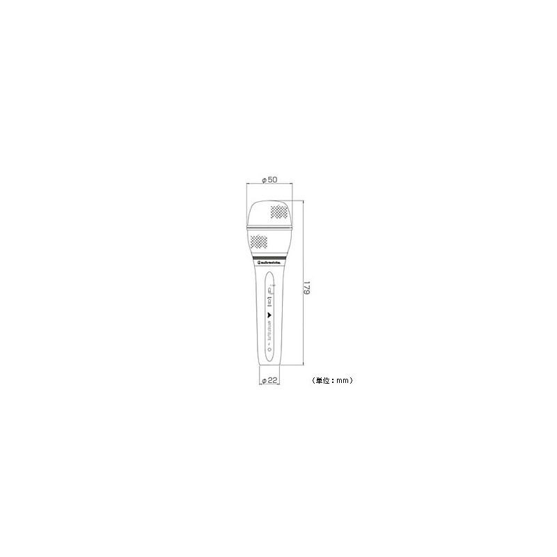 audio-technica AE3300 (オーディオテクニカ)(ボーカル用マイク)(コンデンサーマイク)(ハンドヘルド)(単一指向性)の画像