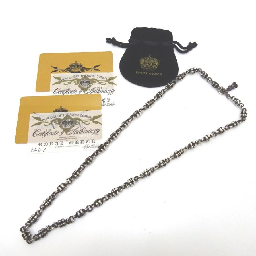 Ae4893934 ロイヤルオーダー ネックレス LARGE -C- CHAIN 22inc SN25