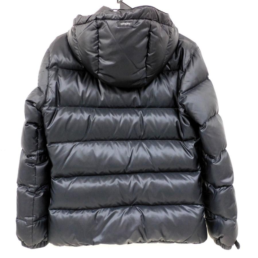 【新品】LOVELESS ラブレス ブラック ダウンジャケット M寸 LOVELESS ラブレス ダウンジャケット ブラック ライダース M 総裏
