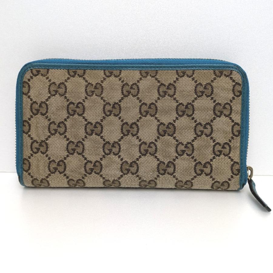 GUCCI（グッチ） Dz452531 長財布 ラウンドファスナー GGキャンバス