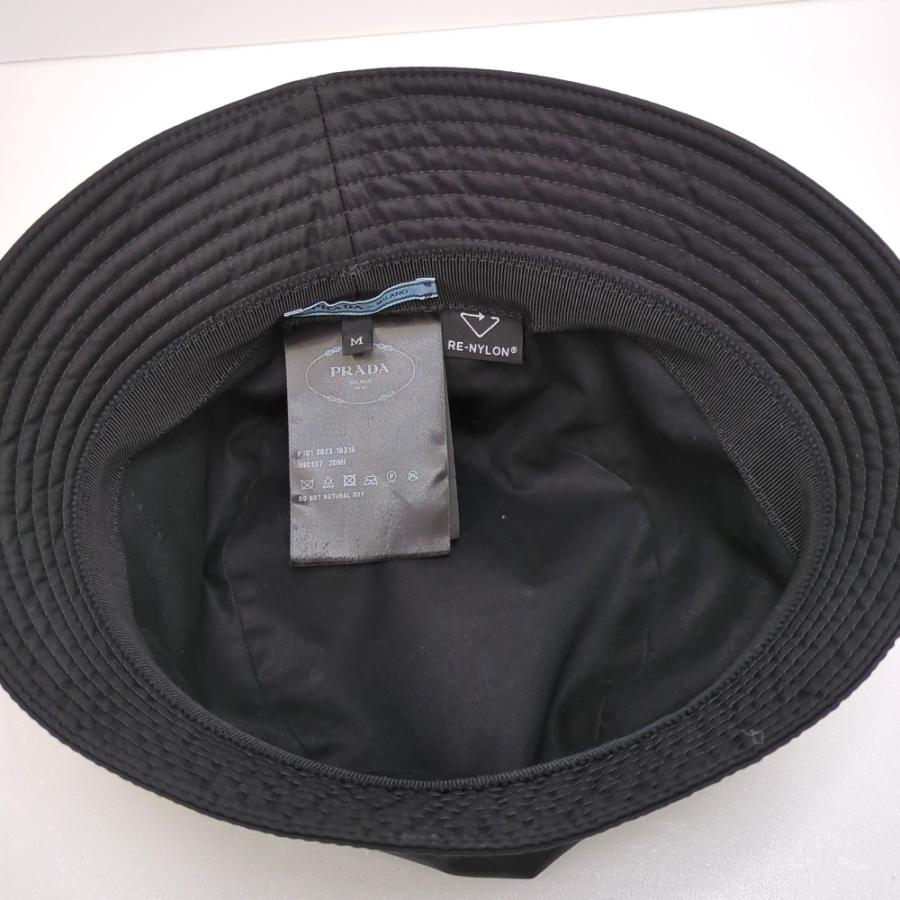 PRADA（プラダ） Dz457701 帽子 バケットハット 三角ロゴプレート Re