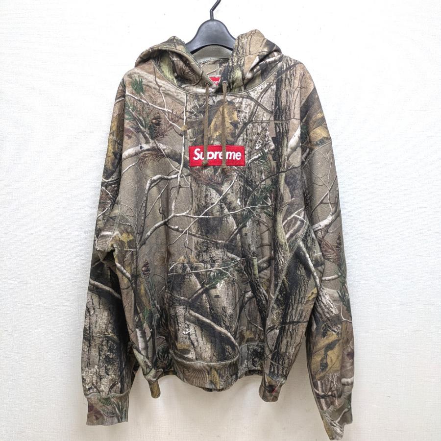 【美品】 Supreme シュプリーム 25AW Realtree Camo Box Logo Hooded Sweatshirt リアルツリー 迷彩 ボックスロゴ パーカー XL Dz459171 中古 Supreme（シュプリーム） Dz459171 【美品】 25AW Realtree Camo Box