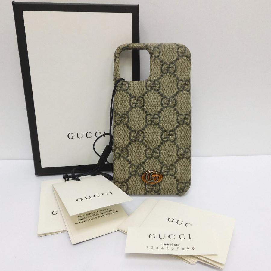 GUCCI グッチ GGスプリーム iPhone11 スマホカバー 注文 ベージュ